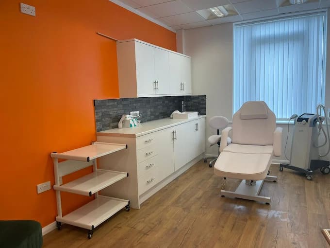 Cardiff microneedling treatment room at Vale Laser Cardiff Gate