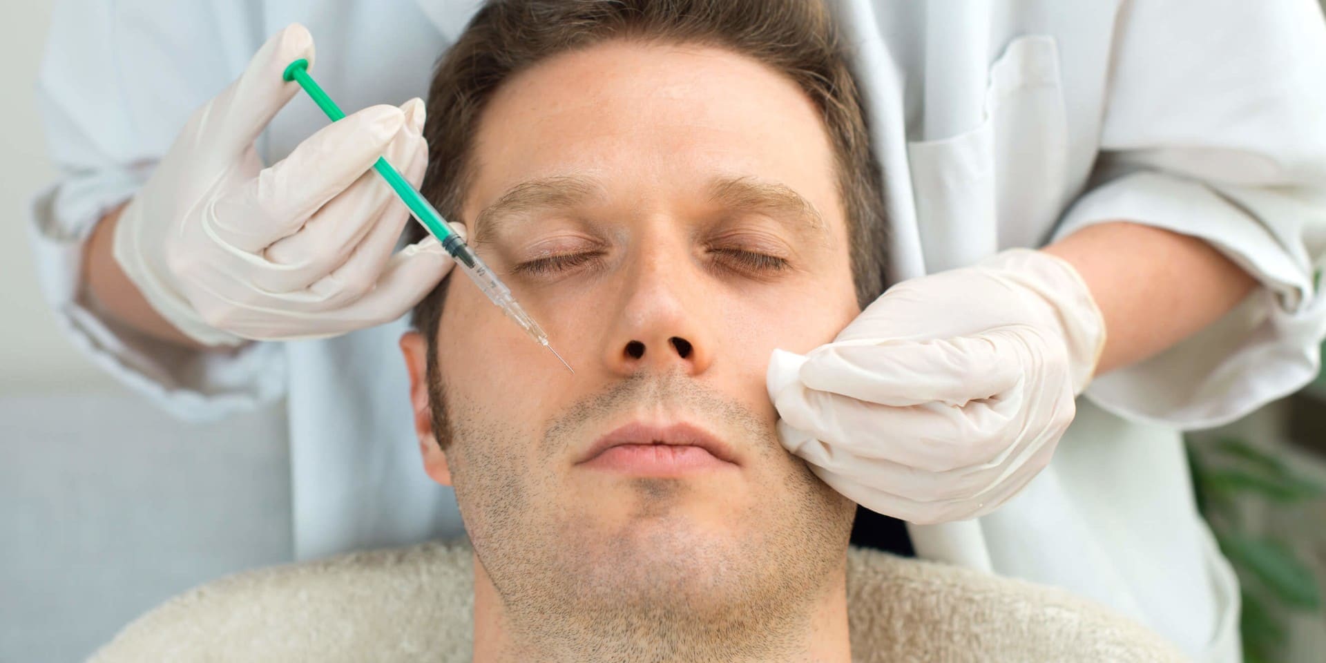 Dermal filler before and after comparison