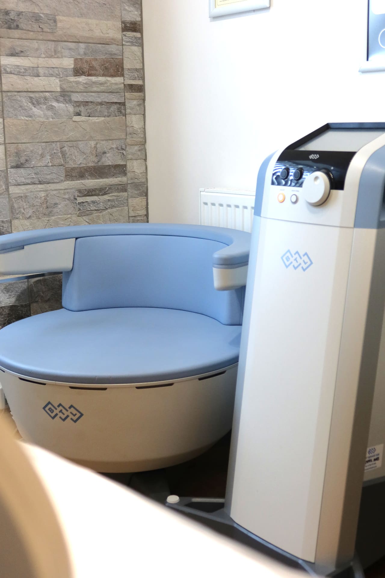 BTL Emsella chair — exclusive to Pontyclun clinic