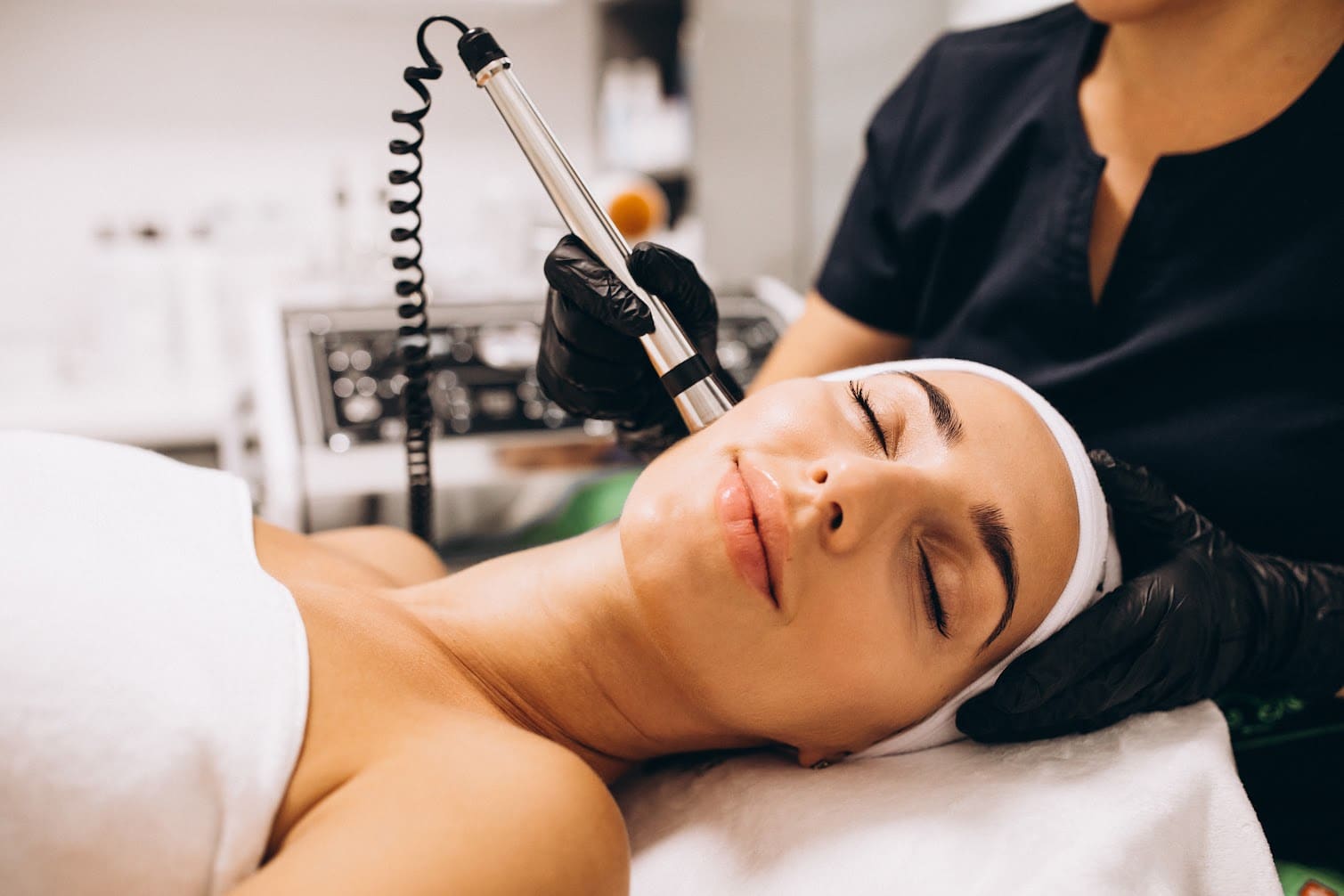 Diamond-tip microdermabrasion equipment at Vale Laser Cardiff